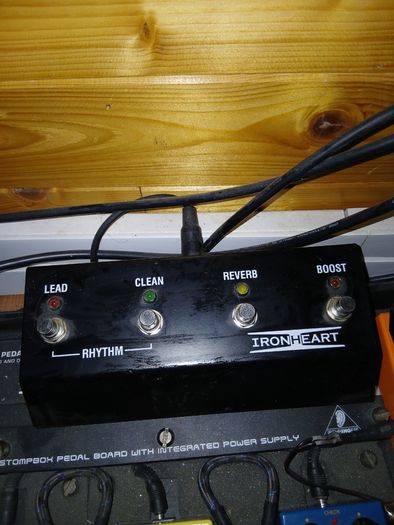 Laney Ironheart Studio 15 with Greenback Cabs