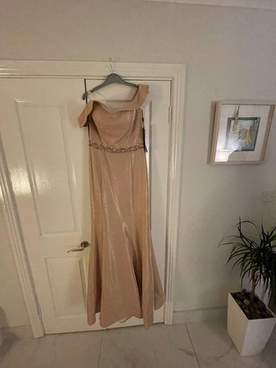 Rosie Closet Rose Gold Debs/Occasion dress Reduced