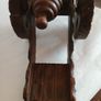 Vintage Carved Wood Cannon Image 8