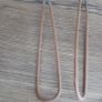 set of 2 folding cloth covered travel  hangers Image 6