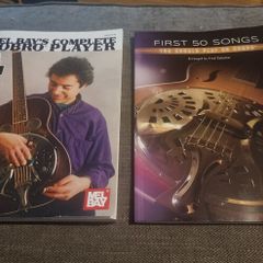 Mel Bays Complete Dobro Player by Stacy Phillips and First 50 songs you should play on Dobro