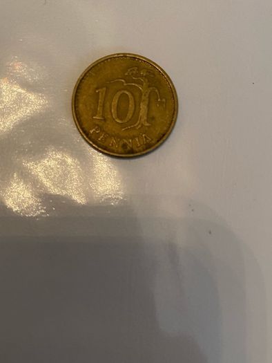 1963 Finnish 10 pennia