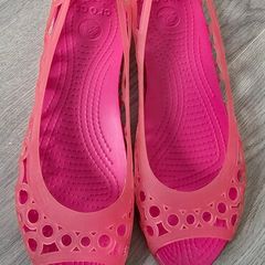 Crocs Pink Ballerinas S7