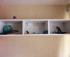 shelf unit or bench unit (white)