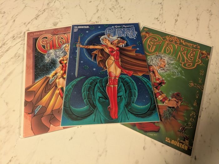 Alan Moores Glory Issues 0 To 2 Complete Comic Set
