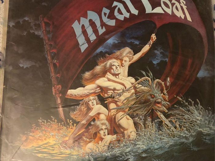 Meat Loaf Dead Ringer Original 1981 Irish Vinyl LP with Lyric Insert EPC 83645