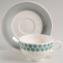 Portmeirion "Westerly"  Tea Cup and Saucer Set of 4 Image 2