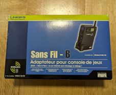 Linksys Wireless-B Game Adapter (WGA11B-FR)  Console WiFi Adapter for PS2 or Xbox
