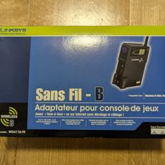Linksys Wireless-B Game Adapter (WGA11B-FR)  Console WiFi Adapter for PS2 or Xbox