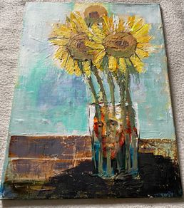 origional painting by Tom BYRNE (1962) still life