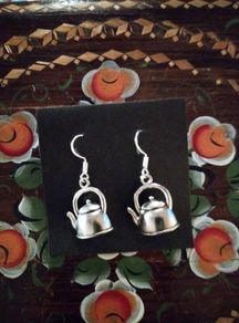 Teapot Earrings