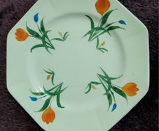 Two Art Deco - Tea / Side Plates - B.P.Co Ltd