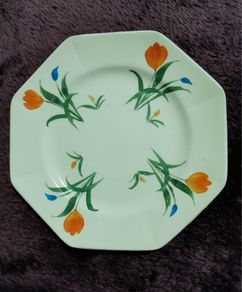 Two Art Deco - Tea / Side Plates - B.P.Co Ltd