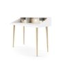 Alphason Yeovil Desk White / Sonoma Oak Image 3