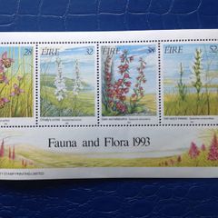 Ireland stamps, 1993 mini sheet, Orchids