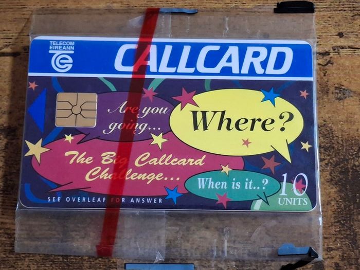 Ireland CallCard "Callcard Fair '96", mint in wrapper, 11/1995, 10 Units - free standard postage