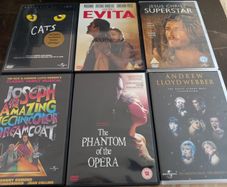Andrew Lloyd Webber DVD Collection Bundle Musicals