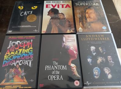 Andrew Lloyd Webber DVD Collection Bundle Musicals