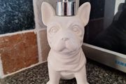 Beautiful bulldog soap dispenser