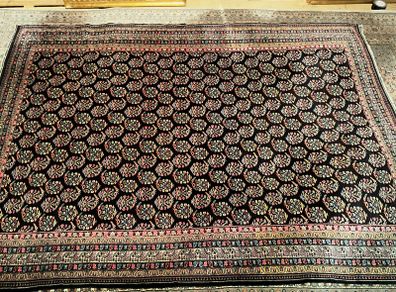 Kashmir hand knotted carpet