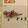 Lego Star Wars Ahsoka Tano's T-6 Jedi Shuttle 75362 Image 4