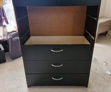 Black Chest of Drawers