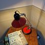 Vintage French Aluminor red desk lamp 1970/80s Image 4
