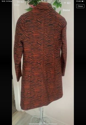 jacket bnwt gallery jacket animal print size 8