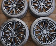 18" Mercedes Black 5x112 Staggered