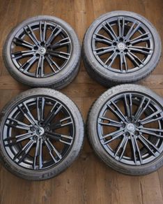18" Mercedes Black 5x112 Staggered