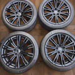 18" Mercedes Black 5x112 Staggered