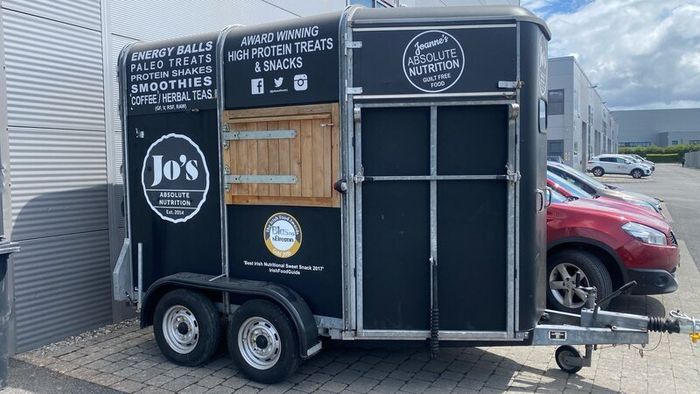 Horsebox catering trailer