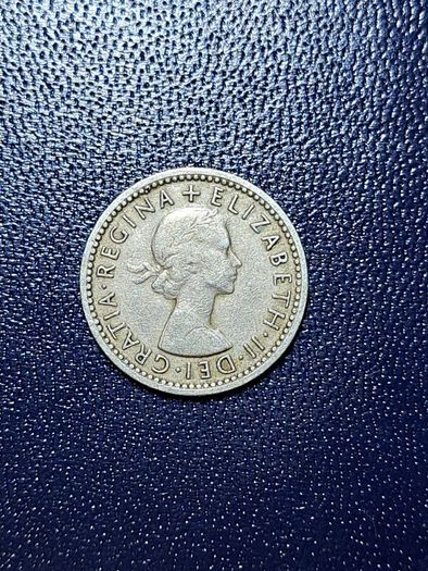 United Kingdom Six pence coin