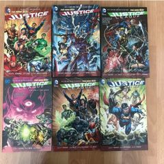 Justice League New 52 Volume 1-6 bundle