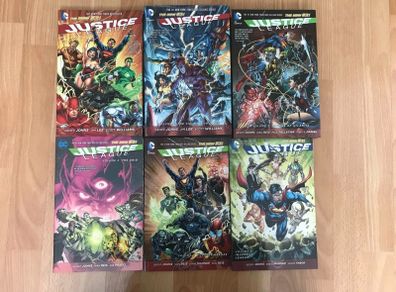 Justice League New 52 Volume 1-6 bundle