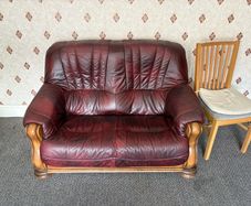 leather couch