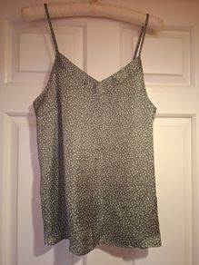 Satin pj top
