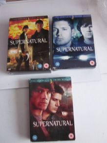 Supernatural Seasons 1 to 3  (17 DVD's)