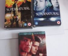 Supernatural Seasons 1 to 3  (17 DVD's)
