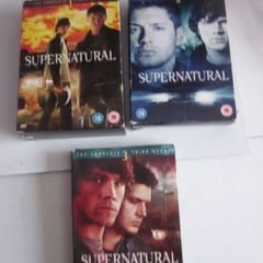 Supernatural Seasons 1 to 3  (17 DVD's)