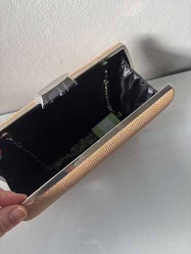 Clutch bag nude