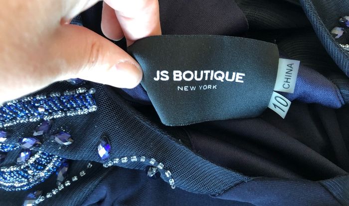 JS Boutique gown - sz 10