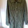 Jacket Trench Coat Mac Dark Olive Green Medium - Mint Condition Image 2