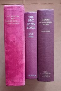 Three Vintage Hymn Books