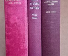 Three Vintage Hymn Books