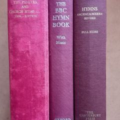 Three Vintage Hymn Books