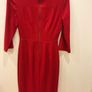Red dress (U.K. 8) Like new Image 3