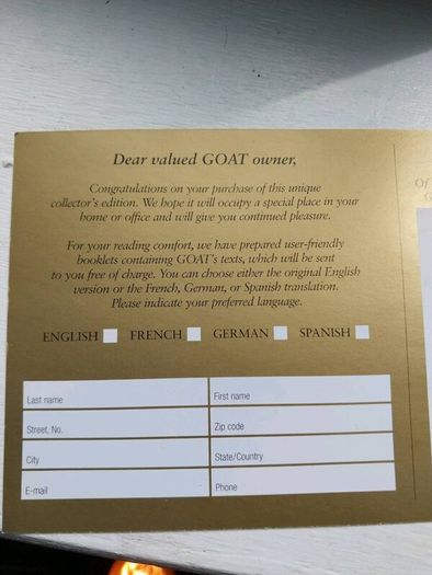 G.O.A.T.  Mohammad Ali