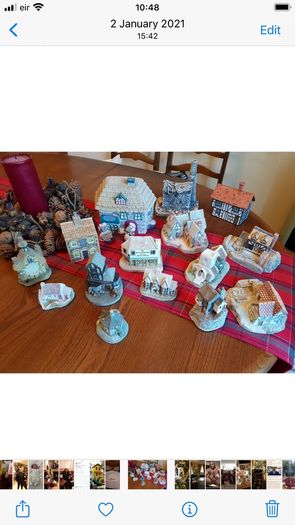 ceramic cottages