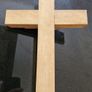 Vintage Religious wall Cross / Crucifix Image 8